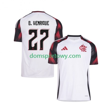 Koszulka CR Flamengo Bruno Henrique 27 Wyjazdowe Koszulki Piłkarskie 2025-2026 Krótki Rękaw